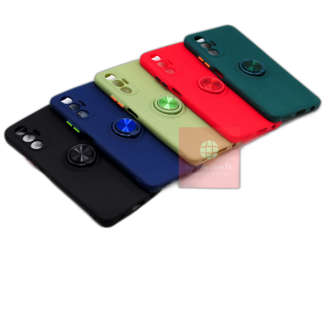 Tecno Pova 3 Slide Finger Grip Multicolour Mobile Cover