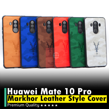Huawei Mate 10 Pro Soft Leather Markhor Style Case