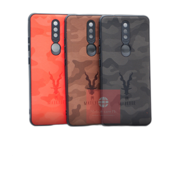 Nokia 2.4 Back Cover Soft Leather Markhor Style Case For Nokia 2.4