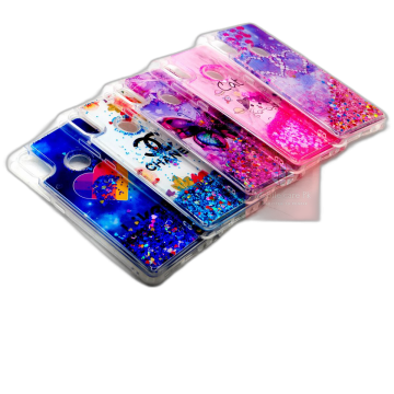 Xiaomi Redmi Note 5 Pro Back Cover Water Glitter Shiny Soft Silicon Redmi Note 5 Pro Case For Girls