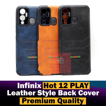 Infinix Hot 12 Play Soft Leather Case