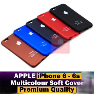 Apple iPhone 6s Soft Silicon Multicolour Mobile Cover