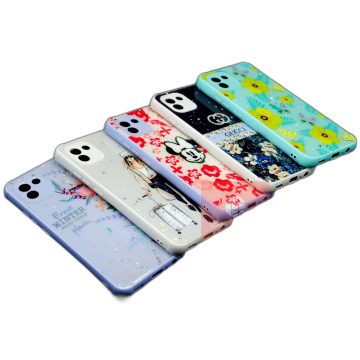 Samsung Galaxy A03 Shine Still Glitter Mobile Cover