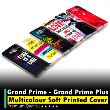 Samsung Galaxy Grand Prime Soft Silicon Printed Mobile Cover