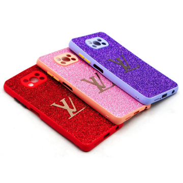 Xiaomi Poco X3 Glittering LV Shiny Mobile Cover