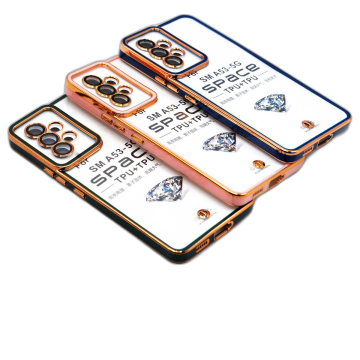 Samsung Galaxy A53 5G Bronzing Golden Shine Border Cover