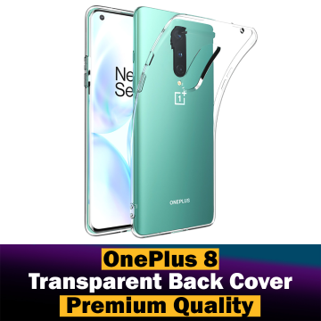 OnePlus 8 Transparent Anti Shock Soft Crystal Clear Case