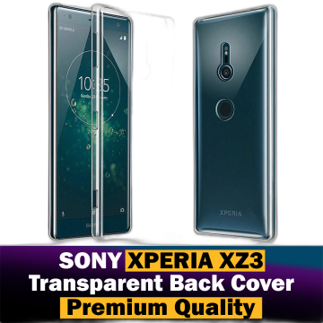 Sony Xperia XZ3 Transparent Anti Shock Soft Crystal Clear Case
