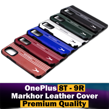 OnePlus 8T Markhor Style Leather Cover