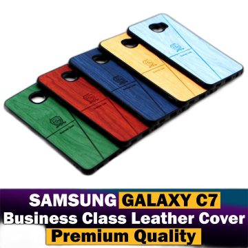Samsung Galaxy C7 Leather Cover