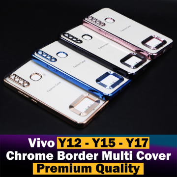 Vivo Y12 Multi Chrome Border Camera Protection Cover