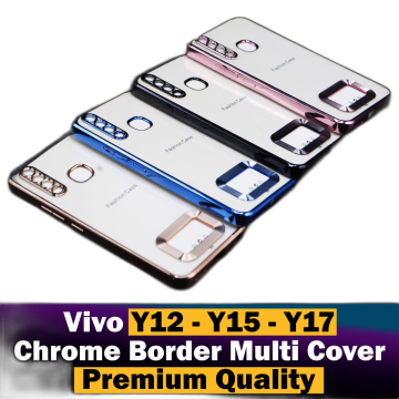 Vivo Y15 Multi Chrome Border Camera Protection Cover
