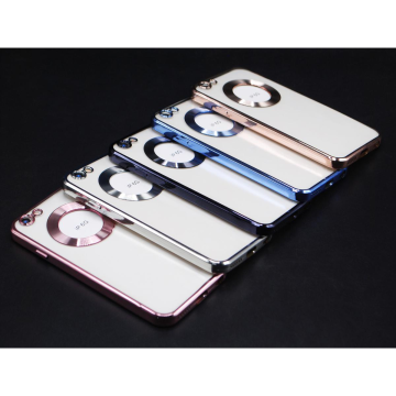 Apple iPhone 6 Soft Camera Protection Cover - Chrome Border Mobile Cover