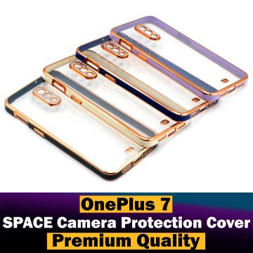 OnePlus 7 Chrome Side Golden Back Cover