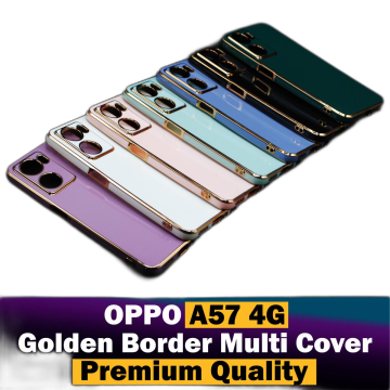 Oppo A57 4G Golden Border Camera Protection Cover