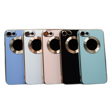 Apple iPhone 8 Multi Golden Border Camera Protection Cover