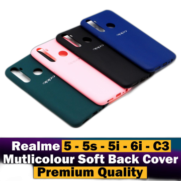 Realme C3 Soft Silicon Multicolour Mobile Cover