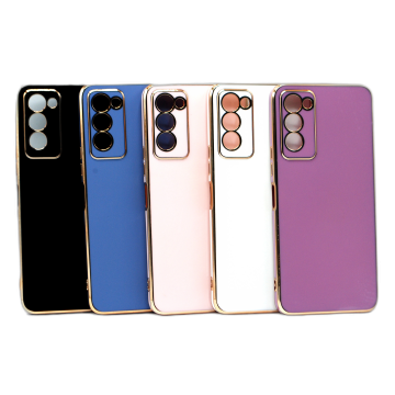 Tecno Camon 18P Soft Multi Golden Border Camera Protection Cover