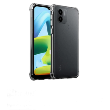 Xiaomi Redmi A1 Plus Transparent Extra Bumper Anti Shock Soft Crystal Clear Case