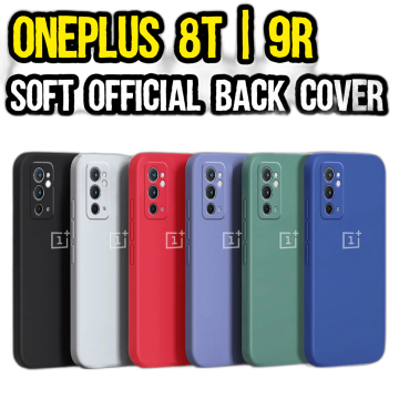 OnePlus 8T Official Logo Silicon Case - Multi Colors Mobile Cover