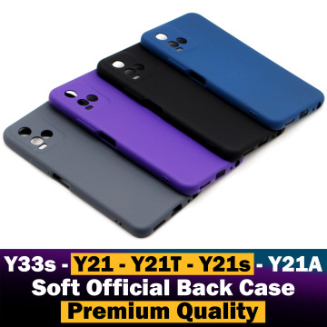 Vivo Y33s Back Cover Multicolour Soft Official Case For Y33s