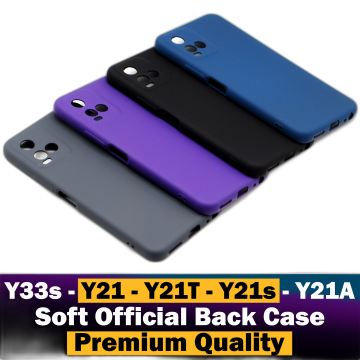 Vivo Y21 Back Cover Multicolour Soft Official Case For Y21