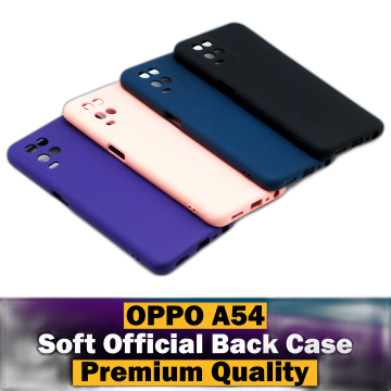 Oppo A54 Multicolour Soft Official Case