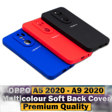 Oppo A5 2020 Multicolour Soft Silicone Case