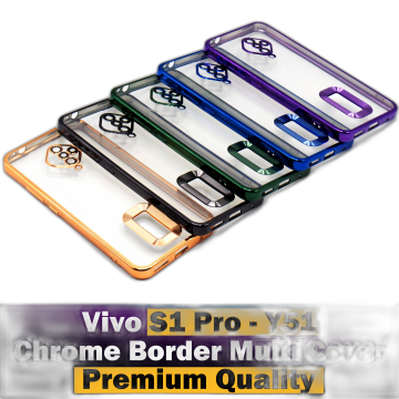 Vivo S1 Pro Multi Chrome Border Camera Protection Cover