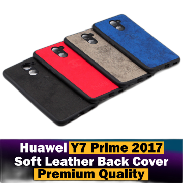 Huawei Y7 Prime 2017 Back Premium Quality Multicover Soft Leather Case For Huawei Y7 Prime 2017