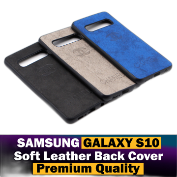 Samsung Galaxy S10 Soft Leather Mobile Cover