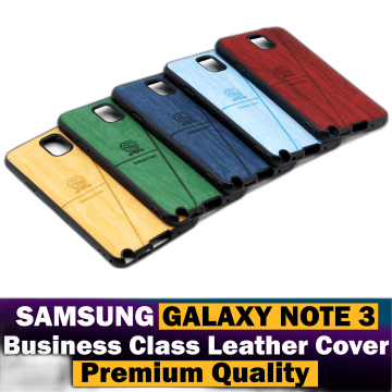 Samsung Galaxy Note 3 Back Cover Premium Quality Business Class Leather Case For Samsung Galaxy Note 3