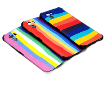 Vivo Y01 Rainbow Printed Bumper Mobile Cover
