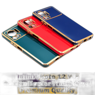 Infinix Note 12 VIP Golden Border Camera Protection Cover