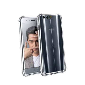 Honor 9 Transparent Extra Bumper Anti Shock Soft Crystal Clear Case