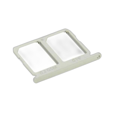 Samsung Galaxy S6 Silver Dual Sim Tray