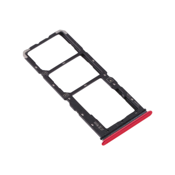 Sim Tray for Vivo Y91 - Durable Replacement (Red)