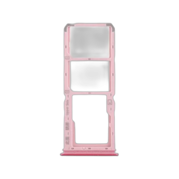 Sim Tray for Vivo Y12 - High-Strength Precision (Red)