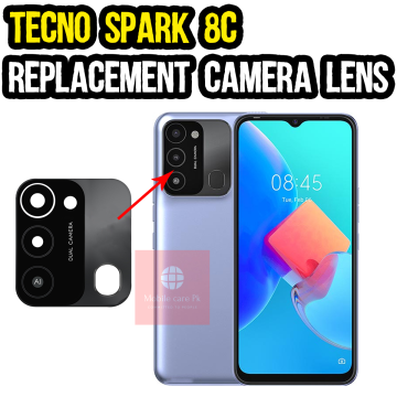 Tecno Spark 8C Back Camera Lens Replacement For Tecno Spark 8C
