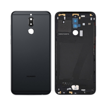 Huawei Mate 10 Lite Housing Middle Frame With Side Button and Replacement Battery Back Door For Mate 10 Lite - Black