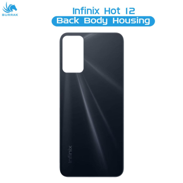 Infinix Hot 12 Black Casing