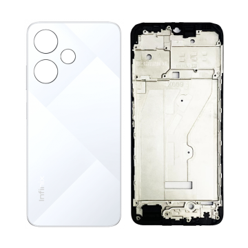 Infinix Hot 30i Rear Complete Body Casing Housing Replacement For Hot 30i - White