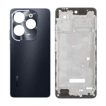Infinix Hot 40 Pro Rear Complete Body Casing Housing Replacement For Hot 40 Pro - Black