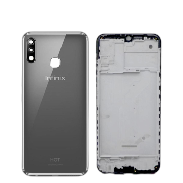 Infinix Hot 8 Lite Gray Casing