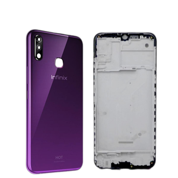 Infinix Hot 8 Lite Purple Casing