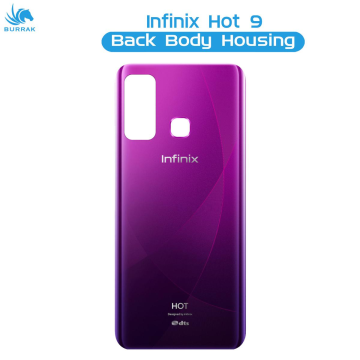 infinix Hot 9 Rear Back Body Casing Housing Replacement Battery Back Door For infinix Hot 9 - Purple
