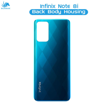 infinix Note 8i Rear Back Body Casing Housing Replacement Battery Back Door For infinix Note 8i - Green