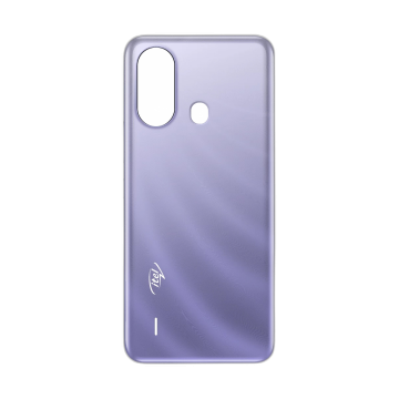 iTel A49 Rear Back Body Casing Housing Replacement Battery Back Door With Side Buttons For iTel A49 - Purple