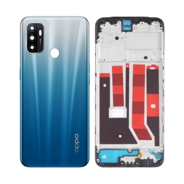Oppo A53 Rear Complete Body Casing Housing Replacement For A53 - Blue