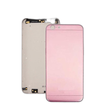 Oppo A57 Housing Middle Frame With Side Button and Camera Lens Complete Body Casing Replacement For A57 - Rose Golden